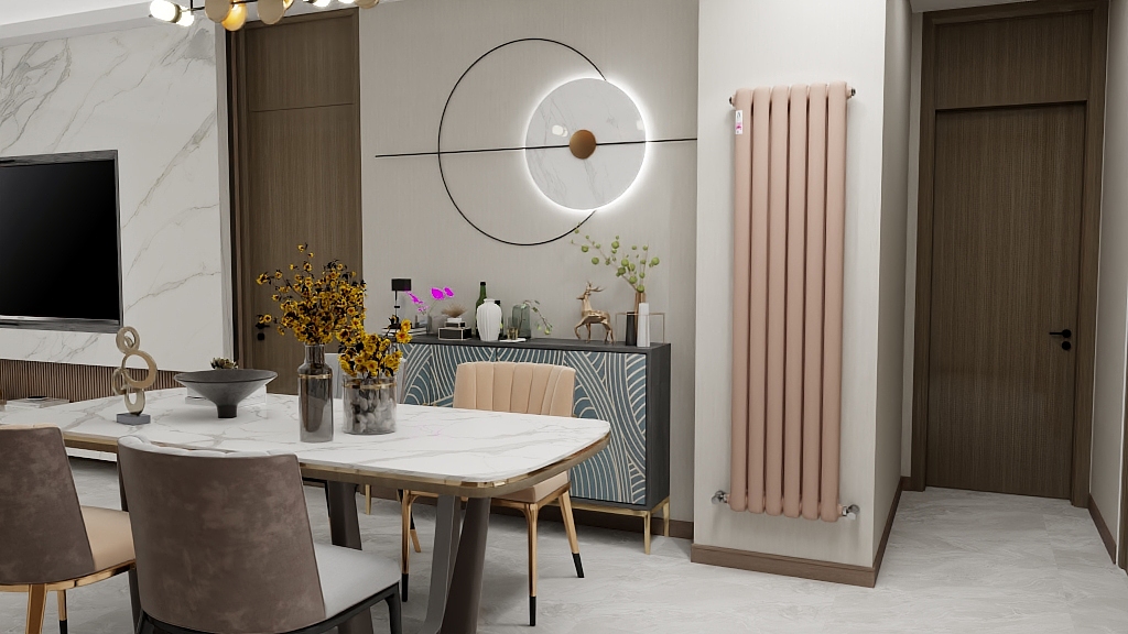 銅鋁復合暖氣片